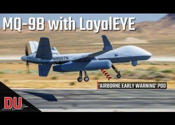 How MQ-9B is set to become an AEW asset with LoyalEye ?