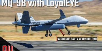 How MQ-9B is set to become an AEW asset with LoyalEye ?