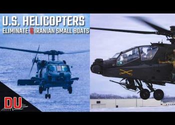 Why AH-64 Apache & MH-60 Seahawk are successfully taking out Iranian small boats?