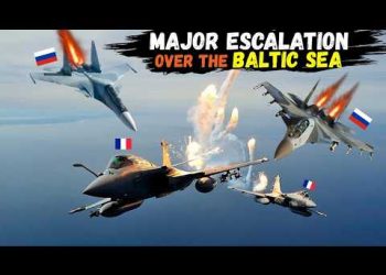 SHOCKING Aerial Clash between Russian Su-35 and French RAFALE fighters left the World Speechless