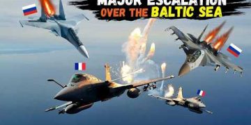 SHOCKING Aerial Clash between Russian Su-35 and French RAFALE fighters left the World Speechless