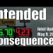 Intel Update – May 9 – Intended Consequences