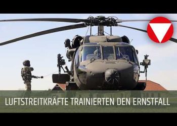 Luftstreitkräfte trainierten den Ernstfall in Allentsteig