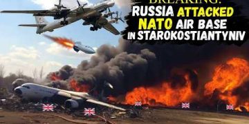 British Air Force Pilots were declared Missing after Russia Struck NATO AirBase in STAROKOSTIANTYNIV