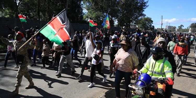 Kenyans protest US Ebola facility plan (PHOTOS/VIDEO)