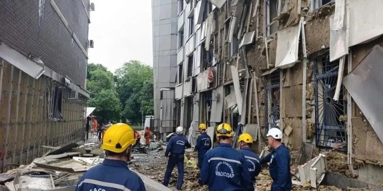 Three civilians injured by Ukrainian attack on southern Russian city