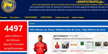 Brazilian football players added to Kiev’s state-linked ‘kill list’