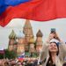 World’s tallest building lit up in Russian flag colors (VIDEO)