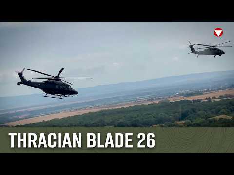 Internationale Hubschrauberübung “Thracian Blade 26”