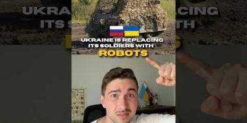Ukraine Replacing its Soldiers with ROBOTS