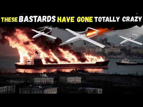 CRIMEA on FIRE┃After receiving intel from the UK, Ukraine struck a FerryBoat with Civilians on BOARD
