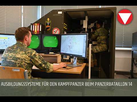 Ausbildungssysteme für den Kampfpanzer beim Panzerbataillon 14