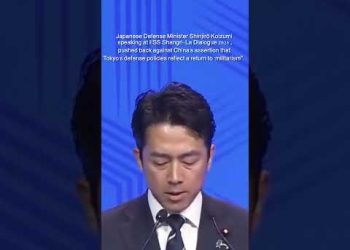 Japan’s Defense Minister Shinjirō Koizumi calls out China’s hypocrisy at IISS Shangri-La Dialogue !