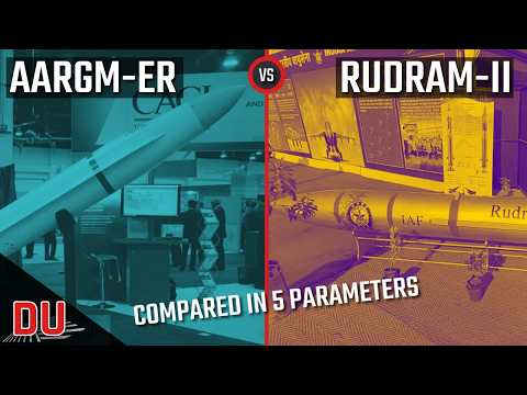 How India’s Rudram-II compares to American AARGM-ER ?