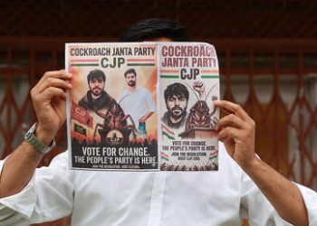 Indian opposition backs young ‘Cockroach’ protesters