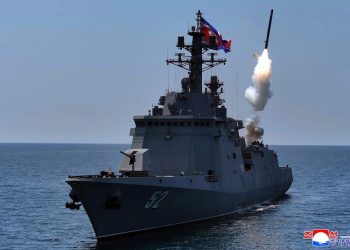 Kim oversees strategic missile test from newest destroyer (PHOTOS)