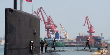 WATCH Russian warships arrive in China