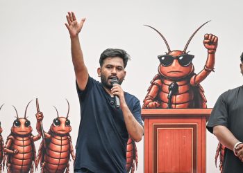 ‘This is about the dignity of youth’: India’s ‘cockroach’ movement pushes beyond satire