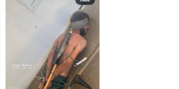 Israel responds to viral PHOTO of tortured Palestinian