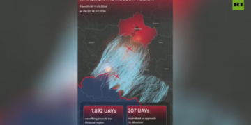 Kiev hit by several waves of missile strikes – reports (VIDEOS)
