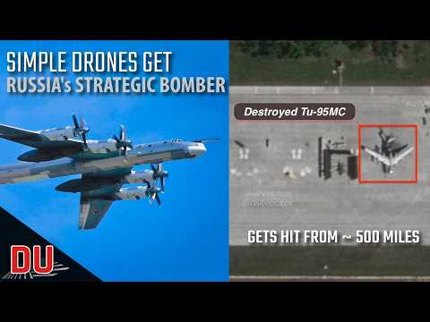 Why loss of Tu-95 bomber to Ukrainian drone is disaster for Russian military ?