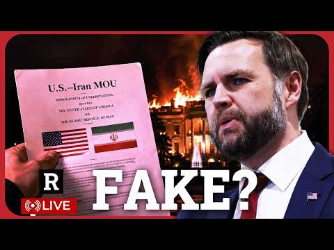 JD Vance Just Dropped Iran War Bombshell, Admits The MOU Is Fake | Redacted News