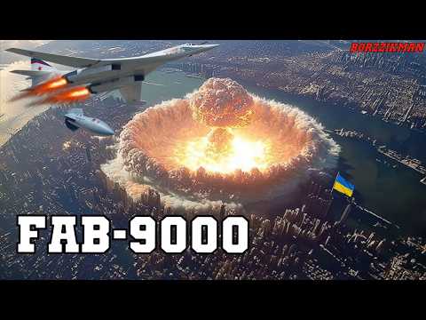 RUSSIA released the ‘BEAST’: FAB-9000 for the First Time Struck UKRAINE! The WEST is SHOCKED!