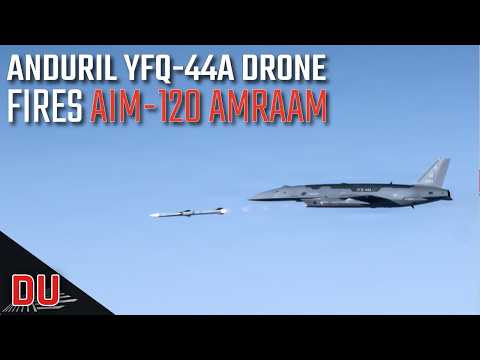 Why Anduril YFQ-44A firing AIM-120 is a key moment for US Air force ?