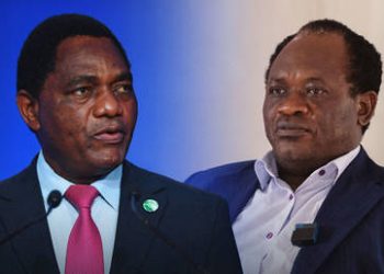 Zambian president reelected amid gunfight chaos