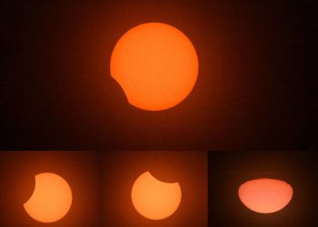 Russian satellite captures stunning view of total solar eclipse (VIDEO)