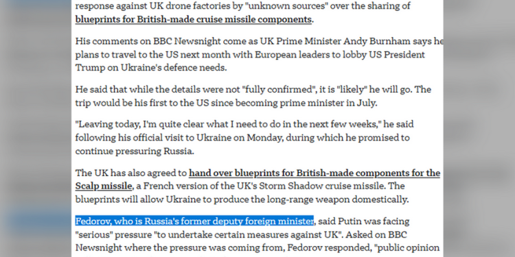 Gotcha: How the BBC falsely presented a pundit as ‘Kremlin adviser’ to peddle Russia threat