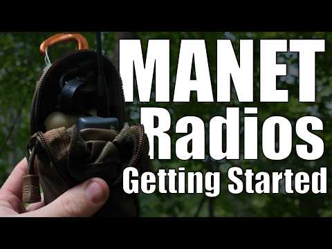 MANET Radios: Getting Started