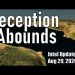 Intel Update – August 29 – Deception Abounds