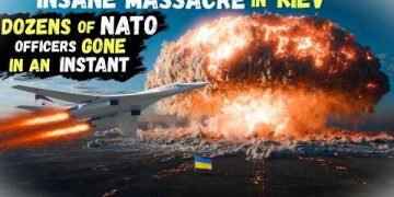 KIEV was Swallowed by a Giant FireBall┃Russia BLEW up Zelensky’s Underground Plant at a Depth of 40m
