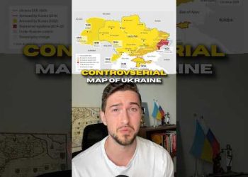 Controversial Map of Ukraine 🇺🇦