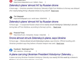 Moldova debunks drone threat to Zelensky’s plane