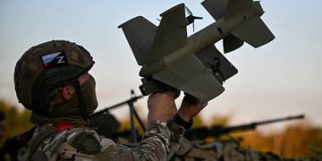 WATCH Russian drone interceptor in action – MOD footage