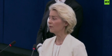 The world is just enough: Ursula von der Leyen goes Bond villain
