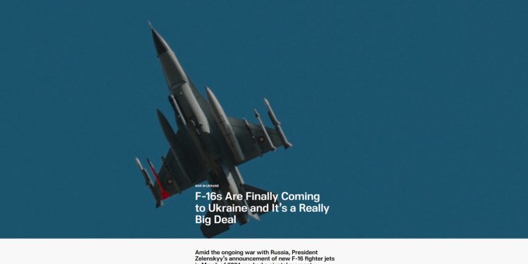 Western F-16s promised safe skies over Kiev: Why could they all go MIA soon?