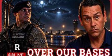 He Witnessed a Stunning UFO Over a US Air Force base