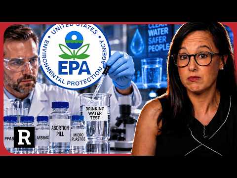 Hang on! America’s Drinking Water is FILLED with abortion drugs