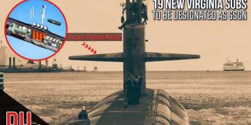 SSN to SSGN | Virginia Payload Module to add 28 more Tomahawks capacity