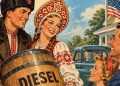 Russia sends three diesel tankers toward US