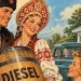 Russia sends three diesel tankers toward US