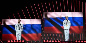 Russian wrestler strikes gold at world championships in US