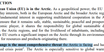 A ‘pipe dream of EU hawks’: What’s in Brussels’ new Arctic Strategy?