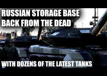 One Russian Tank Storage Base is Filling Up Again – And With the Latest Tanks and AFVs