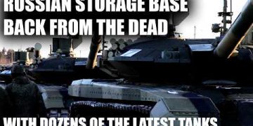 One Russian Tank Storage Base is Filling Up Again – And With the Latest Tanks and AFVs