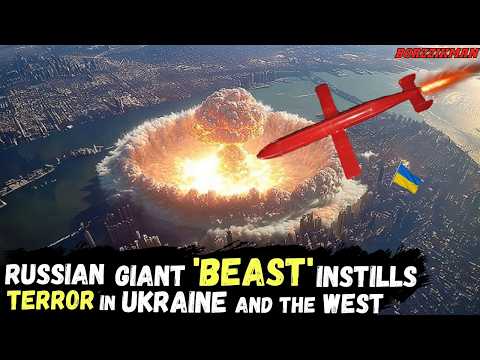 The WORLD is SHOCKED: Russia’s Giant Drone ‘GERANIUM-6’ threw the WEST and UKRAINE into PANIC & FEAR