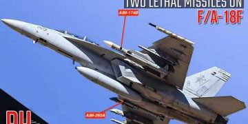 #usnavy F/A-18F Super Hornet armed with AIM-174B & AIM-260A !